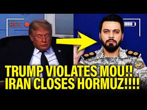 Trump PANICS as HORMUZ IS CLOSED!!!
