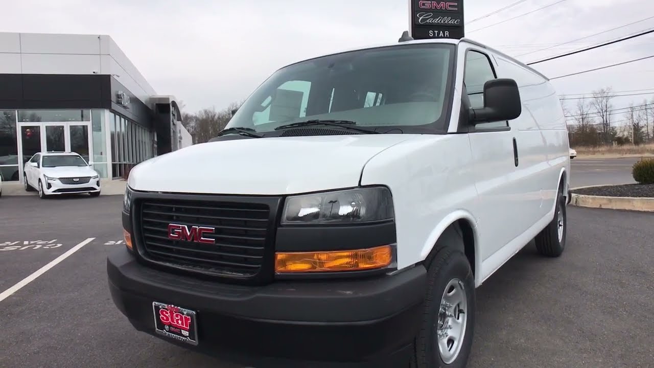 The First 2022 GMC Savana 2500 Work Van 4.3L V6 3D ...