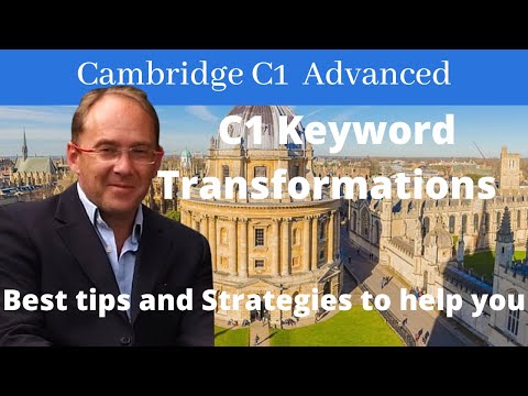 Best Tips and Strategies for C1 Advanced Key word Transformation(CAE) - Use of English Part 4