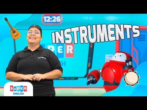 Superlibro │Super English │Instrumentos musicales