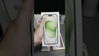 みどりが好きすぎてIPhone15を購入しました。ASMR? #green #iphone #パステルみどり推進隊