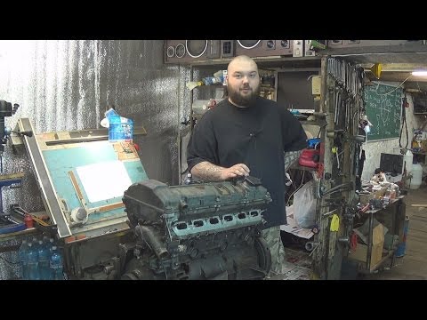 Двигатель BMW M50B25 (дефектовка и обзор конструкции)