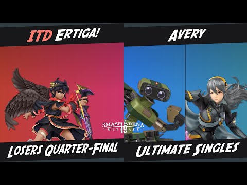 SAU19: Losers Quarters - ITD| Ertiga (Dark Pit) Vs. Avery (R.O.B, Corrin) - Singles