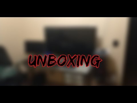 COMPREI UMA TV PARA O PS4 - UNBOXING