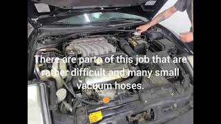 Spark Plugs, Wires, Distributor Cap, Rotor, PCV and Intake Gasket on a 2002 Mitsubishi Eclipse