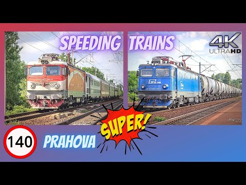 Trenuri in Viteza / Speeding Trains in Ploiesti | Prahova P.O.