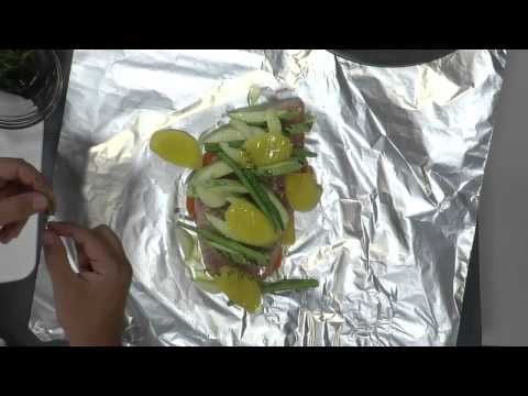 Receita bom sabor 19/02/2015 - Peixe no papelote