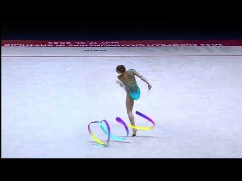 Helene Karbanov FRA Ribbon AA EUROPEAN CHAMPIONSHIPS 2023