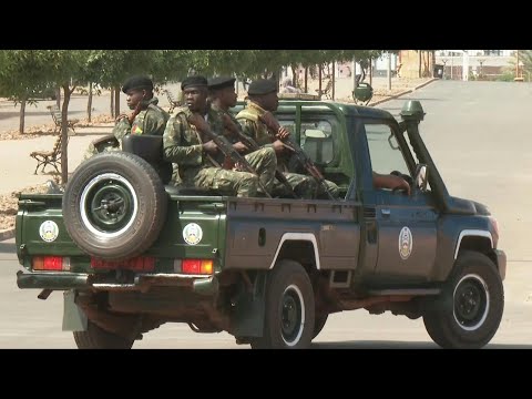Scene near Guinea-Bissau presidential palace after gunshots heard | AFP