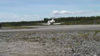 preview picture of video 'Cessna Citation Mustang approaching Arendal Lufthavn Gullknapp'