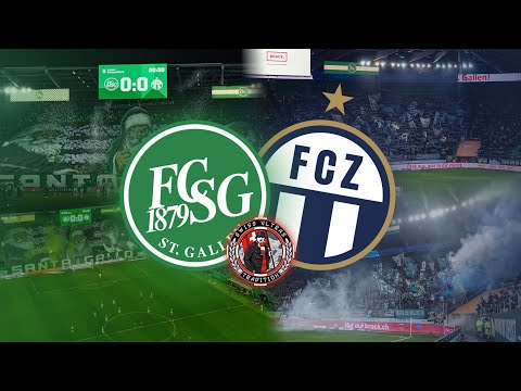 FC St. Gallen 1:2 FC Zürich | Choreo, Pyro, Fanchants | Swiss.Ultras.Tradition