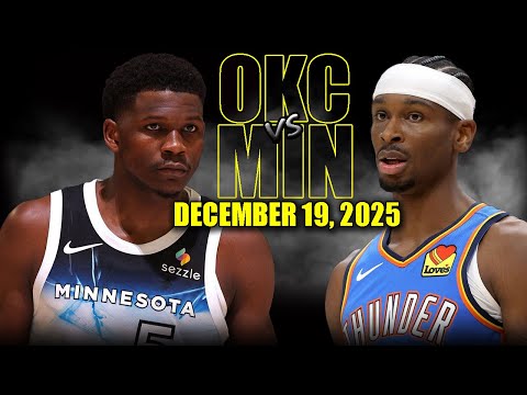 Oklahoma City Thunder vs Minnesota Timberwolves Full Game Highlights – December 19 2025 | NBA Season