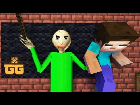 BALDI'S BASICS BECOME TEACHER - Minecraft Animation