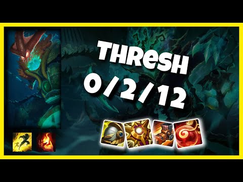 Thresh Support 11.5 Challenger Gameplay Replay - S11 (0/2/12) - OCE