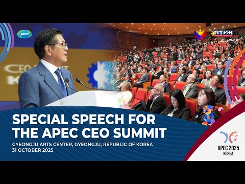 Special Speech for the APEC CEO Summit