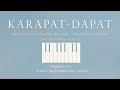 KARAPAT - DAPAT // WORTHY - Tagalog Version | [FEMALE KEY] Piano Instrumental Cover - Gershon