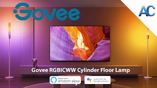 Trasforma la tua stanza con stile con Govee Cylinder Floor Lamp
