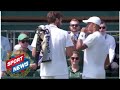 Jay Clarke involved in BIZARRE on-court incident with Ernests Gulbis at Wimbledon