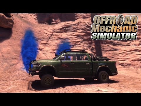 Off-roading In Desert With New Truck ~ Offroad Mechanic Simulator