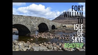 Driving from Fort William to the Isle of Skye
