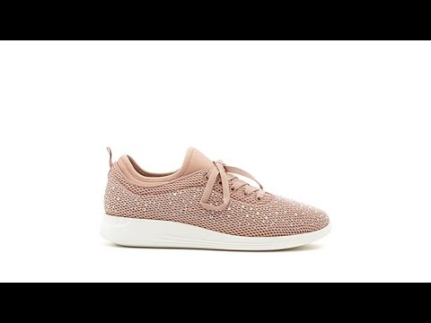 Steven Natural Comfort Tory Embellished Fabric Sneaker