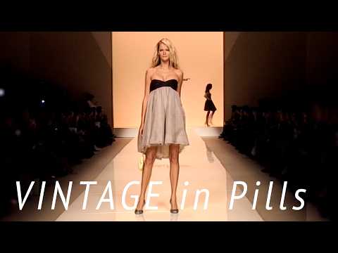 Vintage in Pills SALVATORE FERRAGAMO Spring 2007 Milan - Fashion Channel