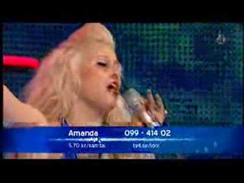 Idol 2007 (Swedish Idol) - Amanda Jensen - This Moment