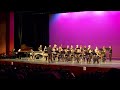 Saline HS Jazz Band performs Cafe Rio by David Benoit, arr. by Mike Tomaro. 5-7-2026