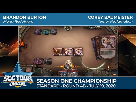 Burton vs Baumeister | Round 4B | SCG Tour Online Season One Championship | Standard