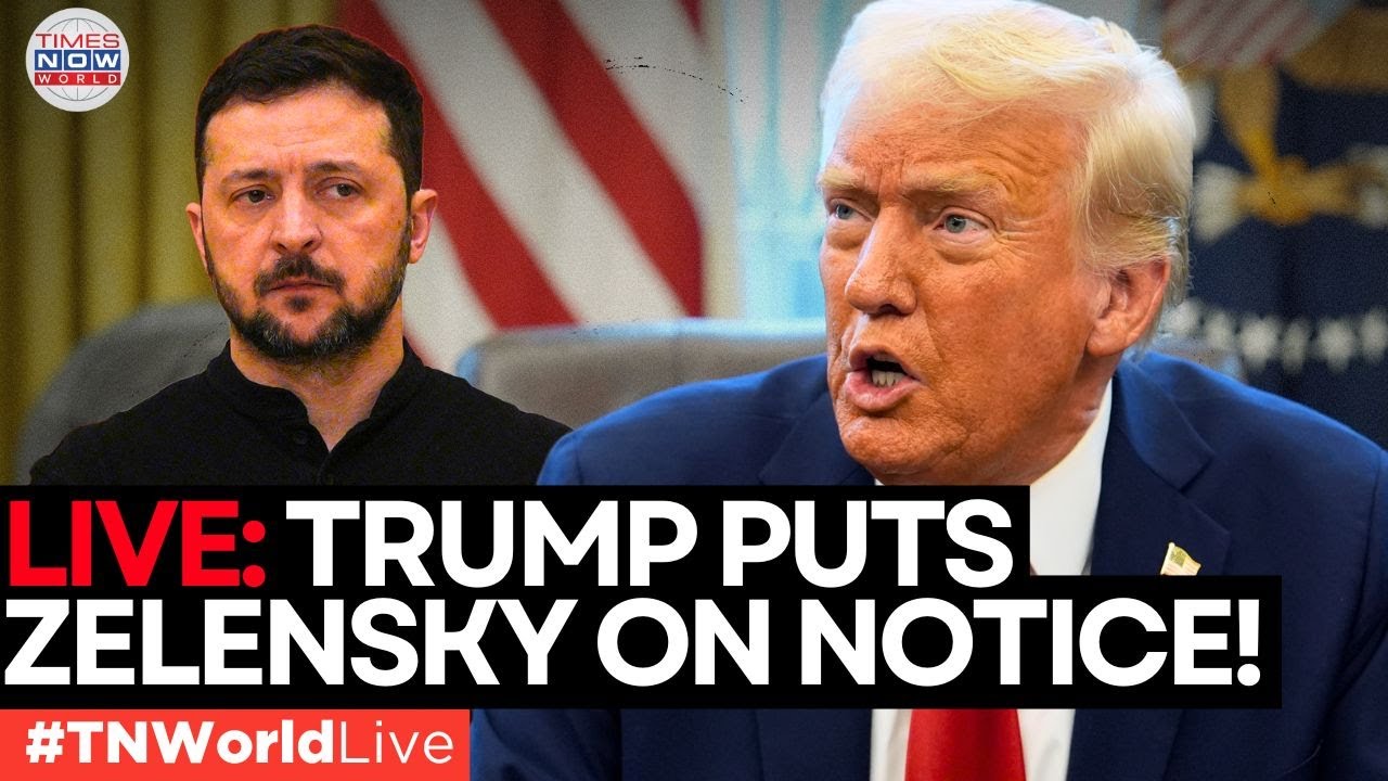LIVE | Trump Reveals New Way Of Dealing With Zelensky! US' SHOCKING Ukraine Plan | Trump Live