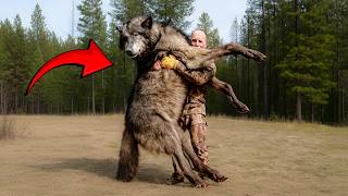 Largest Wolf Ever Caught on Camera - Never Seen Before