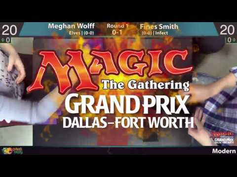 GP Dallas, Round 1 - Meghan Wolff (Elves) vs. Fines Smith (Infect)