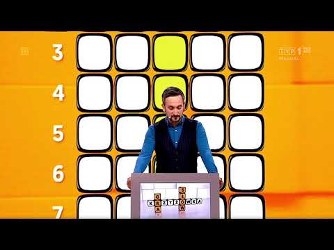 Finał z dwiema literami!!! Hit!!! Nowy Rekord!!! Gra słów krzyżówka