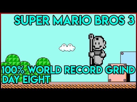 The World Record Grind Returns | Super Mario Bros. 3 100% - Day 8