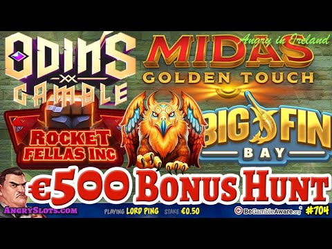 €500 *Thunderkick* SLOTS BONUS HUNT - Mighty Sphinx, Odin's Gamble, Pond of Riches & more
