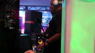 Biz Markie Playing Rare acapellas at the Stanton DJ Booth 2013 DJ Expo