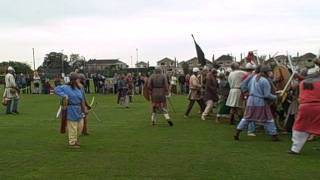 preview picture of video 'Stamford Bridge Re-Enactment 2011 - the battle'