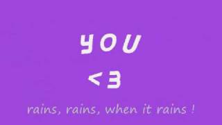 When It Rains - Git Fresh (Lyrics)