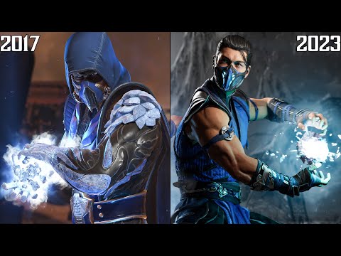 Sub-Zero Fatal Blow (X-Ray) Evolution - Mortal Kombat 9-12 (2011-2023) 4K