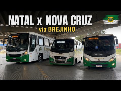 RUMO ao AGRESTE POTIGUAR - De NATAL para NOVA CRUZ via BREJINHO com a RIOGRANDENSE