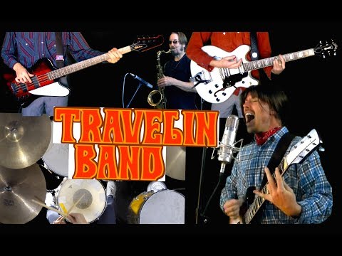 Travelin' Band - CCR Studio Cover - Vocals, Guitar, Bass, Drums and Sax