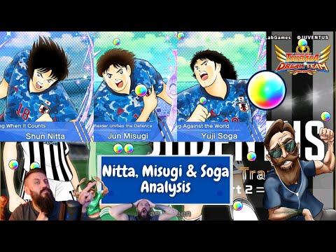 Nitta, Misugi & Soga Analysis | Captain Tsubasa : Dream Team