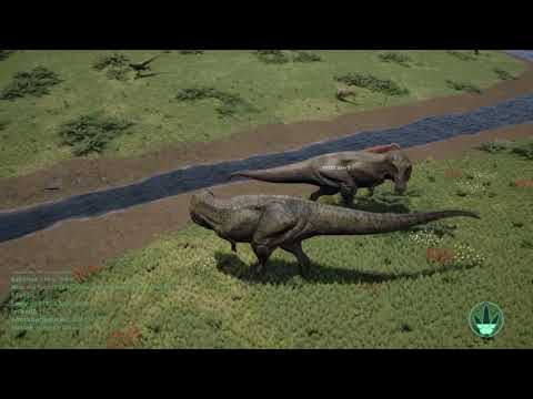 The Isle [T-Rex Vs Utah Raptor Group]