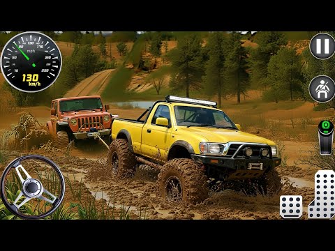 4x4 Offroad Jeep Driving Simulator 3D - Drive SUV 4x4 Jeep Offroad Game - Android Gameplay