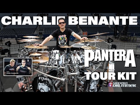 Charlie Benante - Pantera - Tour Kit Rundown