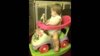 Rocking in her ice cream truck 😍