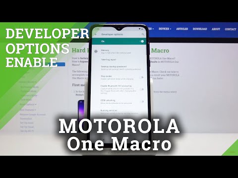How to Enable Developer Options in MOTOROLA One Macro – Find Advanced Menu