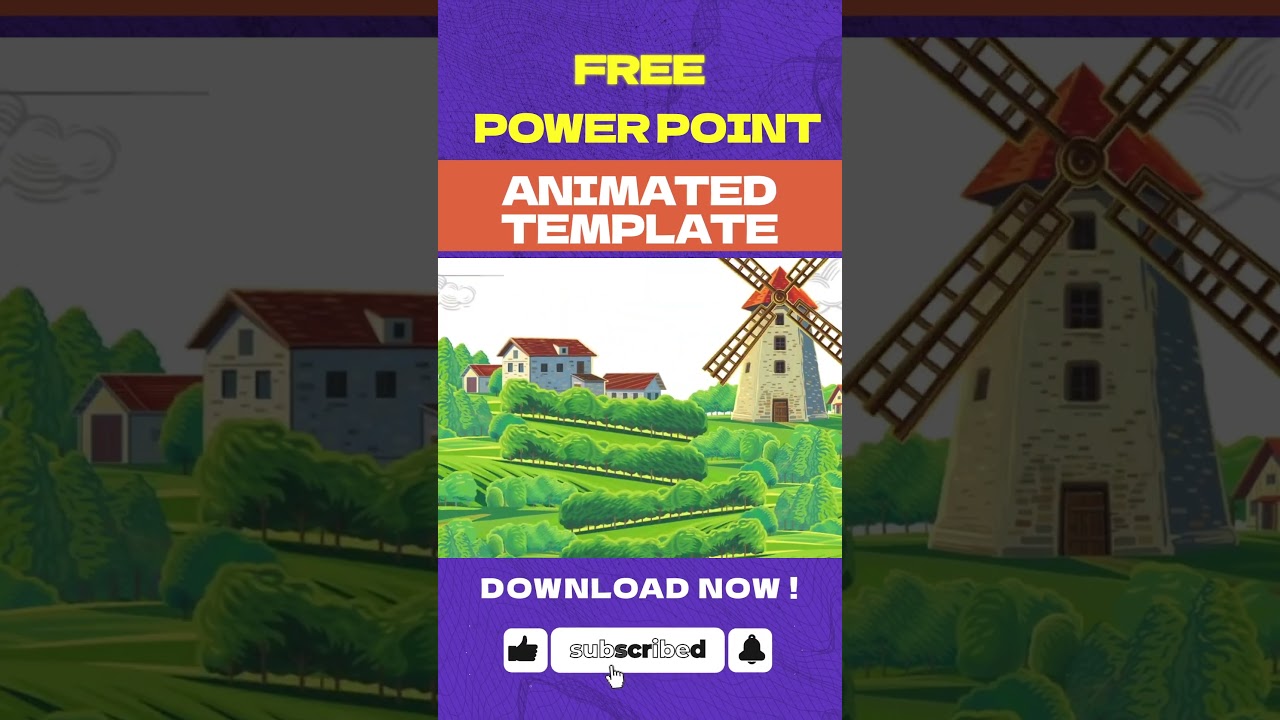 ESG-Clean Energy Free Animated Powerpoint Template