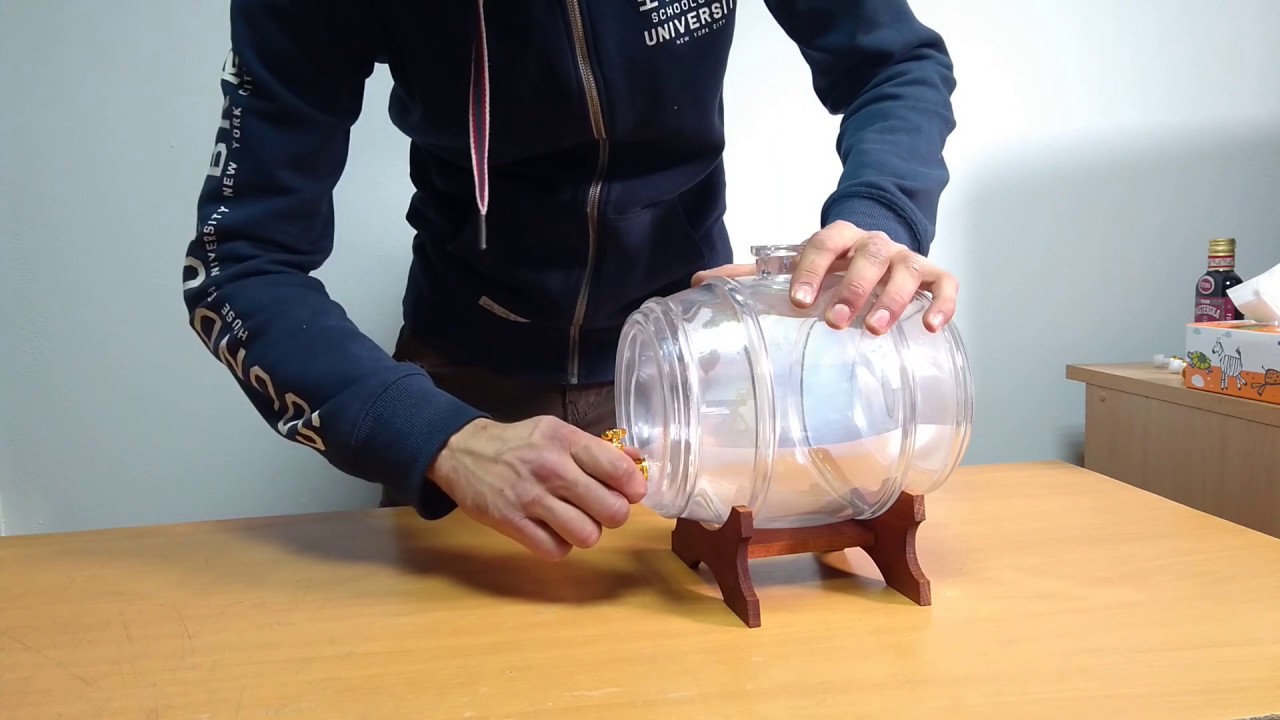 Instrukcja montażu kranika plastikowego (do beczułki szklanej)