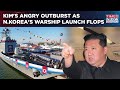 Kim Jong Un S Angry Outburst After North Korea S Warship Was Damaged In Serious Accident